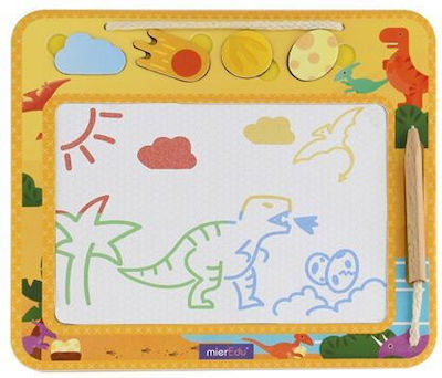 Mieredu Drawing Board Dinosaurs Kids Draw & Erase Board 34.3x29.7cm