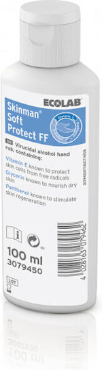 Ecolab Skinman Soft Protect Υγρό Αντισηπτικό Χεριών 100ml