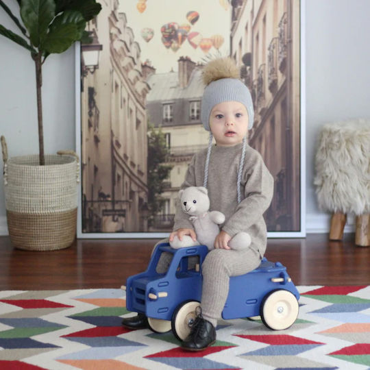 Moover Toddler Ride-On Truck Αυτοκινητάκι Ride On Μπλε