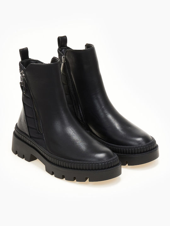Ghete Dama Ankle Boots Negru