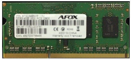 Afox DDR4 with Module 1x16GB and Speed 2666 for Laptop