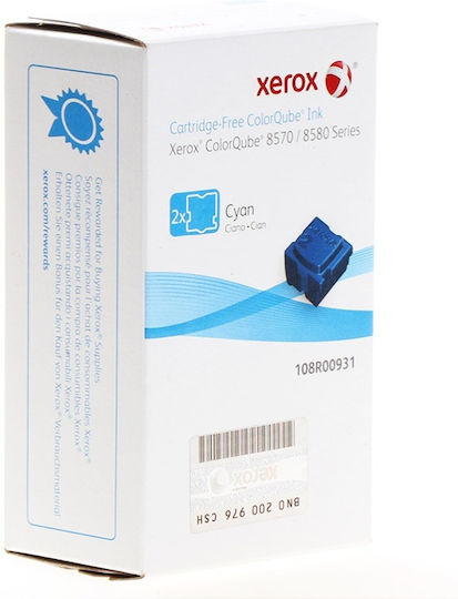 Xerox Оригинален Мастило за мастиленоструен принтер Cyan (108R00931)
