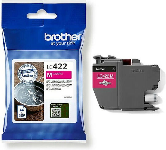 Brother LC422 Original Cerneală Imprimantă InkJet Magenta (LC-422M)