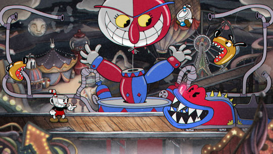 Cuphead Switch-Spiel