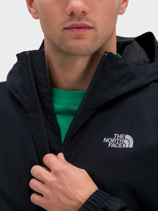 Quest Hooded Зимно Яке Водоустойчиво и Ветроустойчиво Черно Tnf