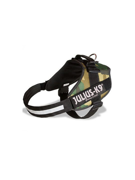 Trixie Ham pentru câini Vestă Julius K9 Powerharness Verde Mare 50mm x 66-85cm