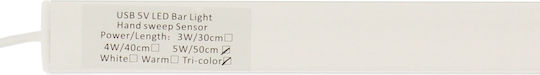 Under-Cabinet LED Light Cool White with Motion Sensor L50xD1.8cm