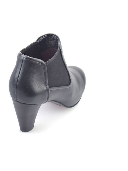 Jela Lennox Women's Chelsea Boots with Medium Heel Black
