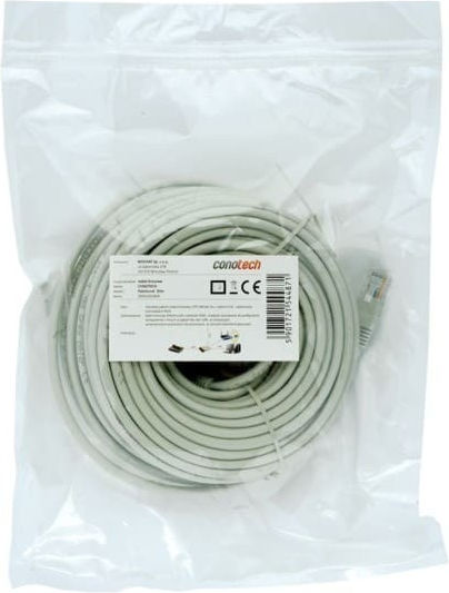 Conotech U/UTP Cat.5e Ethernet Network Cable 40m Gray 1pcs