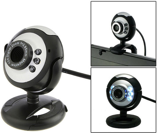 Powertech A2 Web-Kamera Schwarz 882658 TR-882658