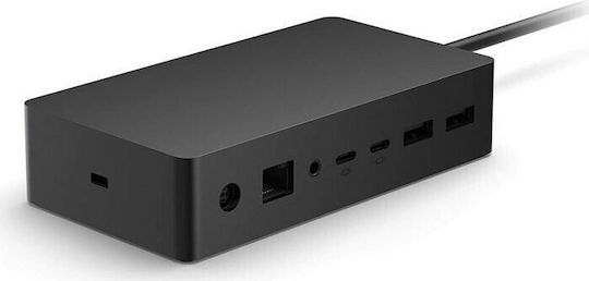 Microsoft Surface Dock 2 USB-C Docking Station with 4K PD Ethernet and Support for 2 Monitors Black