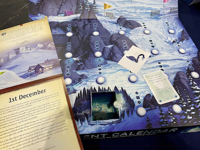 Kosmos Board Game Exit: The Game – Advent Calendar: The Mystery of the Ice Cave for 1+ Players 10+ Years (EN)