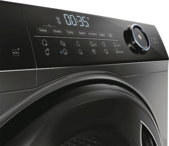 Haier Пералня 8кг 1400 Оборота Сив HW80-B14959S8U1