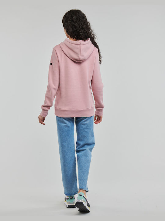 Superdry Women's Hooded Sweatshirt Pink