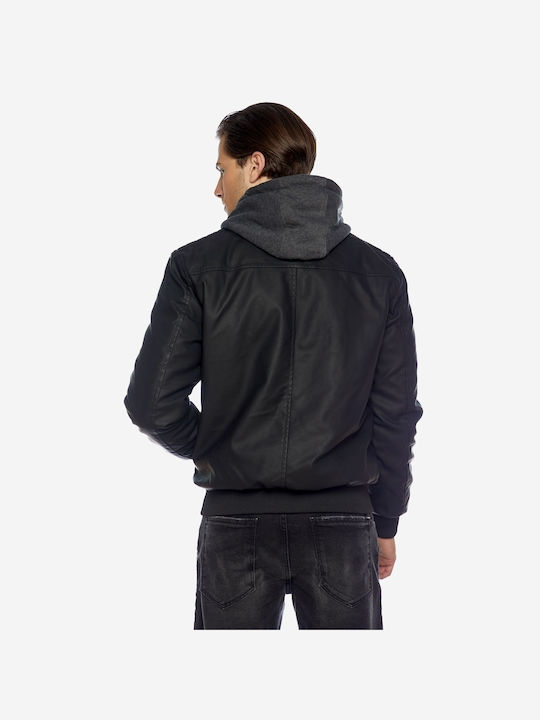 Brokers Jeans Winter Jacket Bomber Black