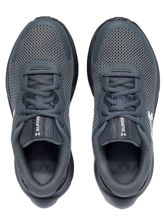 Bgs Surge 3 Kids Sports Shoes Running with Laces Gray