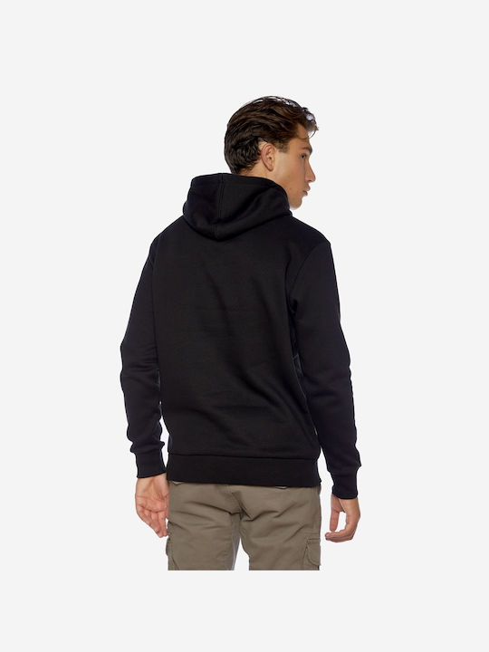 Camaro Herren Sweatshirt mit Kapuze und Taschen Schwarz