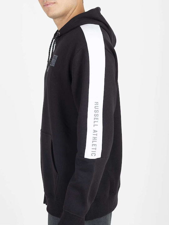 Sweatshirt für Herren mit Kapuze Schwarz