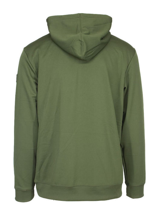 Sweatshirt Mit Kapuze Khaki