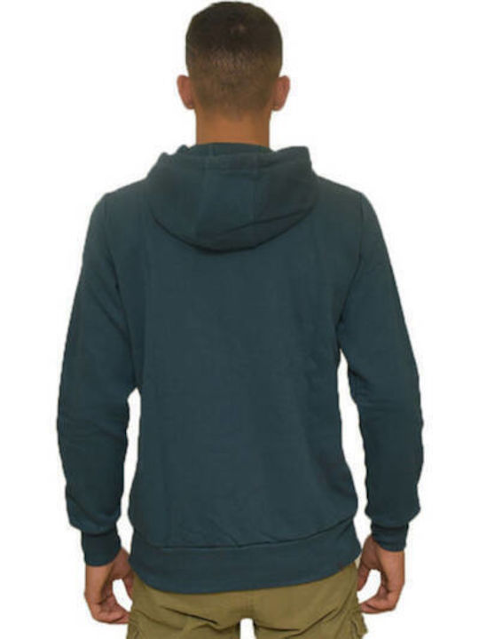 Paco & Co Men's Sweatshirt with Hood Green