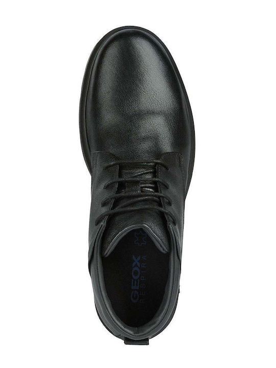 Spherica Ec1 A Leder Anatomisch Chukka Herrenstiefel Schwarz