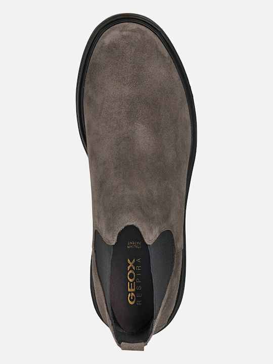 Ottavio Suede Γκρι Chelsea Μποτάκια