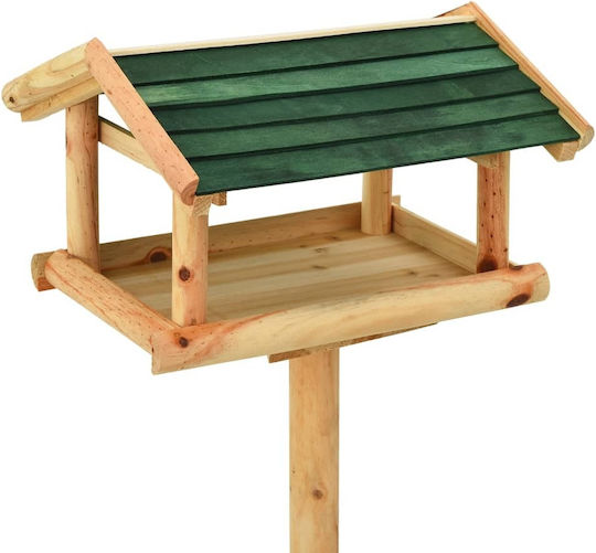 vidaXL Alimentator pentru păsări 37x28x100cm.