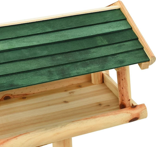 vidaXL Alimentator pentru păsări 37x28x100cm.