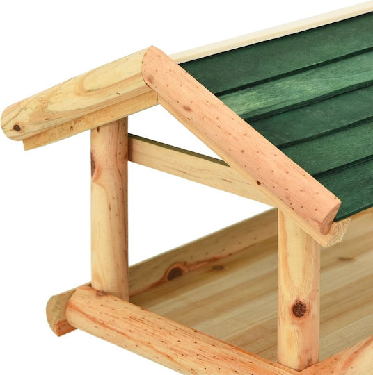 vidaXL Alimentator pentru păsări 37x28x100cm.