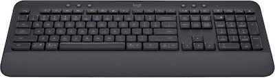 Logitech Signature K650 Wireless Bluetooth Само клавиатура Английски US Graphite