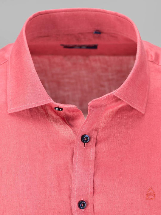 Beneto Maretti Men's Coral Shirt KW-A3303-84-Pink