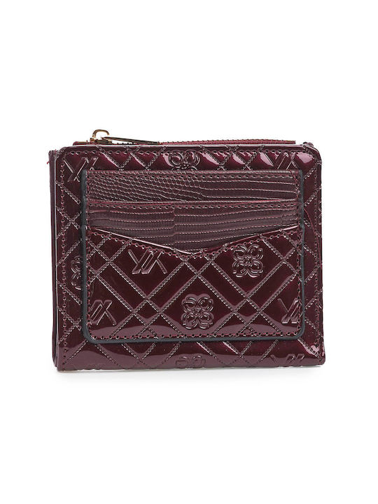 Verde Small Women's Wallet Burgundy