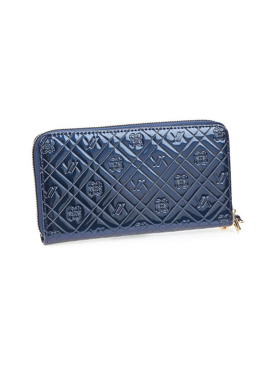 Verde Large Women's Wallet Blue