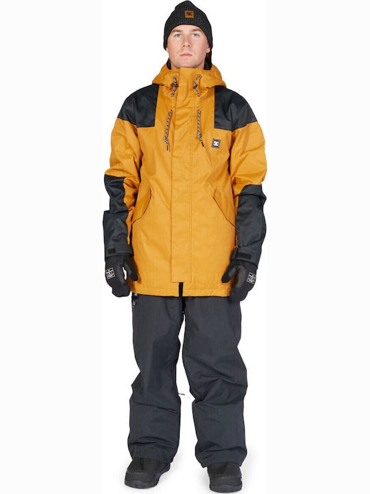 DC Anchor ADYTJ03048-CPB0 Masculin Jachetă pentru Schi & Snowboard Portocaliu