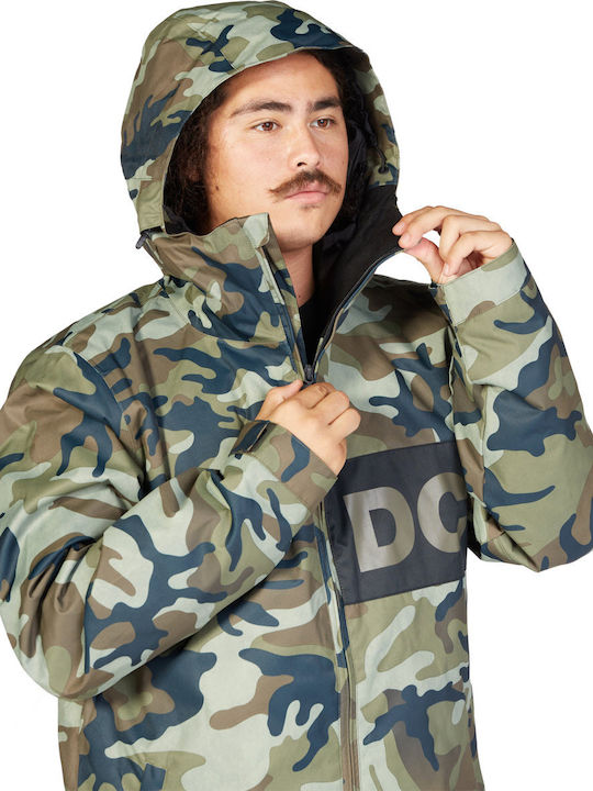 DC Propaganda Men's Ski & Snowboard Jacket Green ADYTJ03047-XGCK
