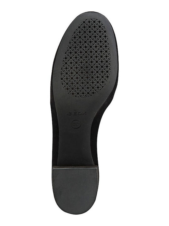 Carey Wildleder Damenstiefel Schwarz