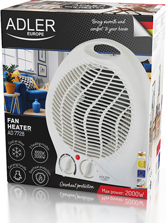 Adler Heizlüfter Boden 2000W