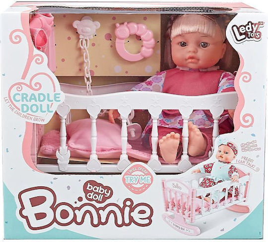 Zita Toys Σετ με Μωρό Κούκλα Bonnie για 3+ Ετών 30 εκ.