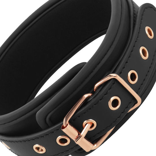 Coquette Vegan Leather Collar Κολάρο σε Μαύρο Χρώμα