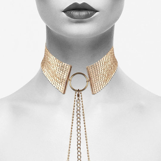 Bijoux Indiscrets Desir Metallique Collar Halsband in Gold Farbe