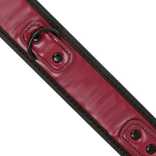 Fetish Submissive Halsband in Rot Farbe