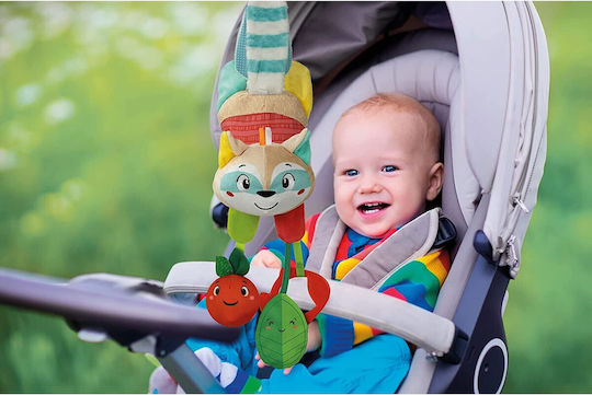 Baby Clementoni Κρεμαστό Παιχνίδι Αυτοκινήτου Ρακούν για Νεογέννητα