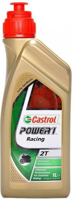 Castrol Power 1 Racing 2T Λάδι Μοτοσυκλέτας για Δίχρονους Κινητήρες 1lt