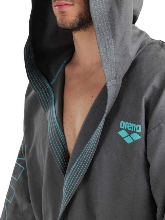 Arena Zeal Plus Swimming Bathrobe Gray 005308-100