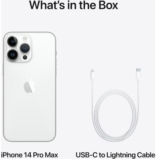 Apple iPhone 14 Pro (6/256GB) Argintiu | Skroutz Romania