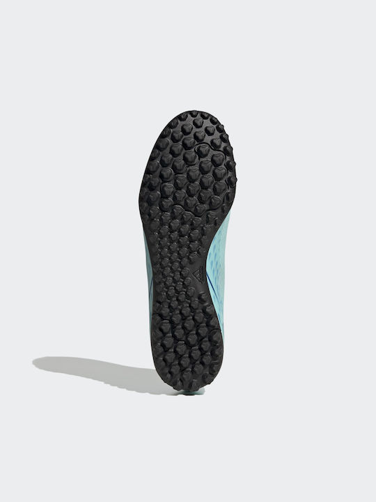 Adidas Speedportal.4 TF Χαμηλά Ποδοσφαιρικά Παπούτσια με Σχάρα Clear Aqua / Power Blue / Solar Yellow