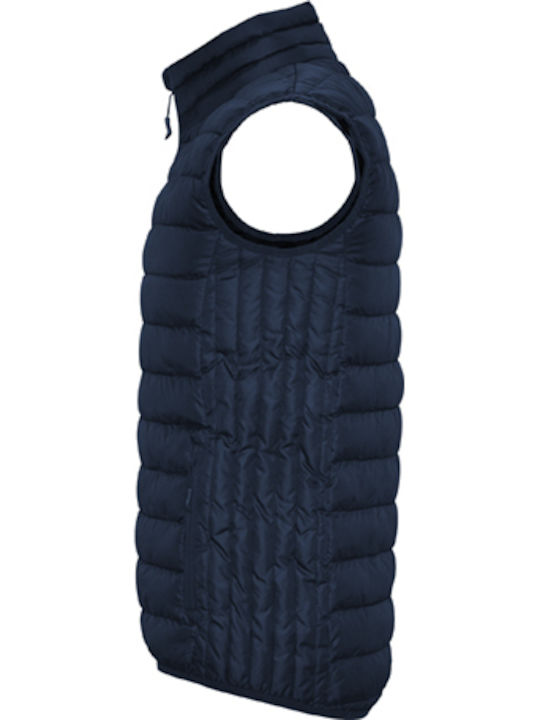 Oslo Sleeveless Jacket Puffer Navy Blue