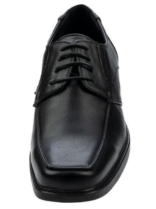 Leder Herren Freizeitschuhe Schwarz