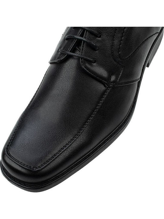 Leder Herren Freizeitschuhe Schwarz