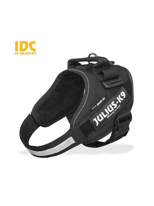 Trixie Σαμαράκι Σκύλου Γιλέκο Julius K9 Powerharness Μαύρο Large 50mm x 66 - 85cm